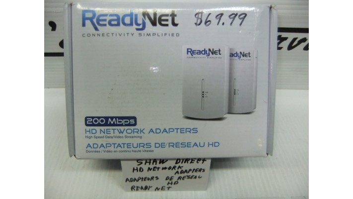 Shaw Direct ReadyNet HD network adapters